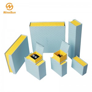Синя, жълта кутия за подаръци - кутия за бижута, кутии за подаръци за сватба за специални случаи
