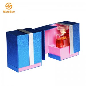 Висококачествен парфюм ръчно изработена кутия за съхранение на масло подаръчна кутия крафт хартия парфюм за съхранение на подарък пакет картонена кутия опаковка